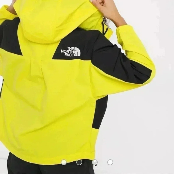 The North Face Peril Wind jacket in yellow black colorblock windbreaker XS - Picture 2 of 10